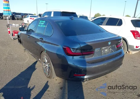 2022 BMW 3 Series 330E z USA, uszkodzony, nr VIN 3MW5P7J0XN8C65365